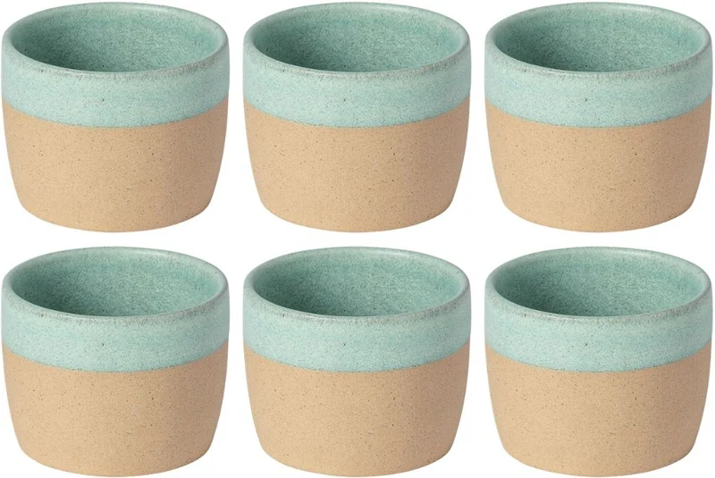 Costa Nova Becher Arenito Aqua 360 ml - 6 Stück