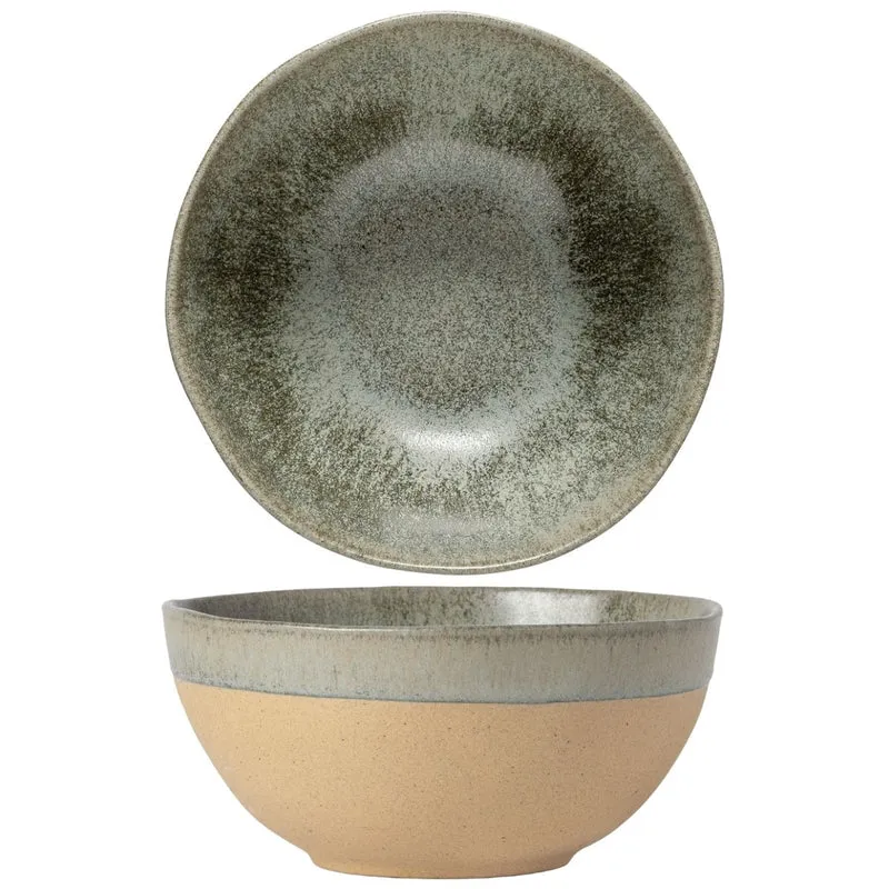 Costa Nova Suppenschalen / Schalen Arenito Sage Green ø 16 cm - 6 Stück