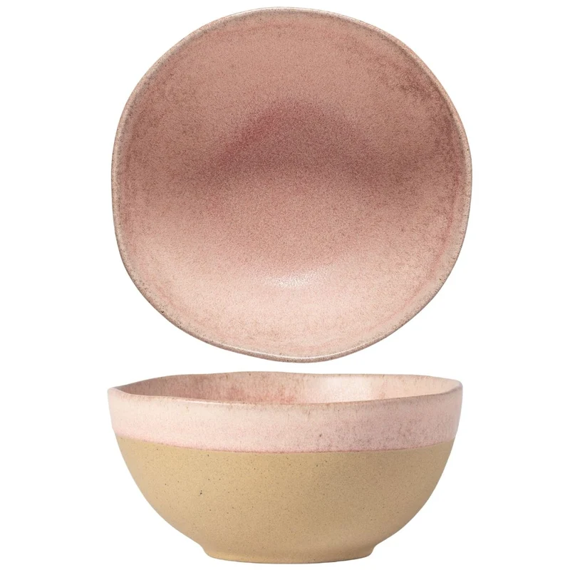 Costa Nova Suppenschalen / Schalen Arenito Mauve Rose ø 16 cm - 6 Stück