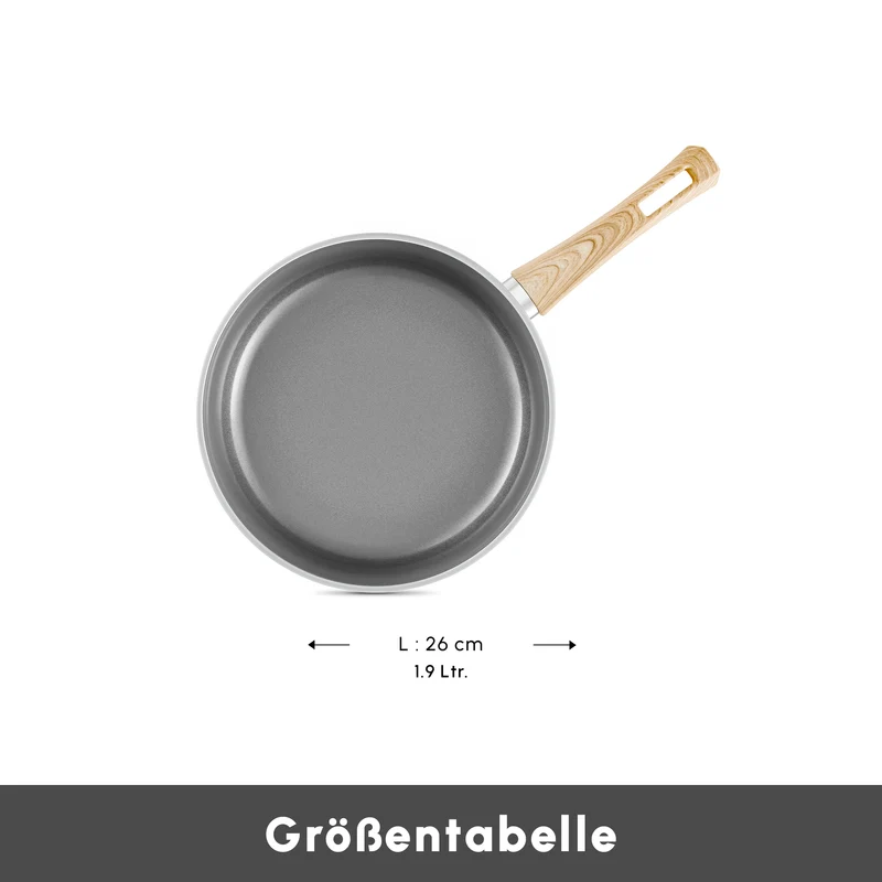 Karaca Swiss Crystal Induktions Pfanne Creamy, 26 Cm