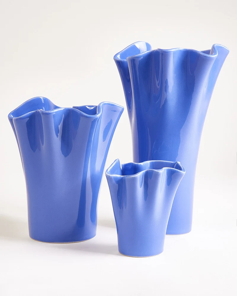 Duna Vase M cornflower