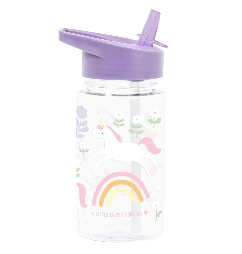 ALLC Kinder Snackboxen & Flasche Set Einhorn Lila