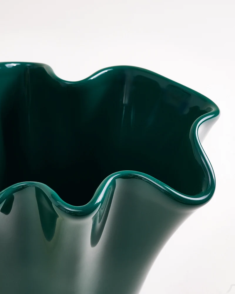 Duna Vase L dunkelgrün
