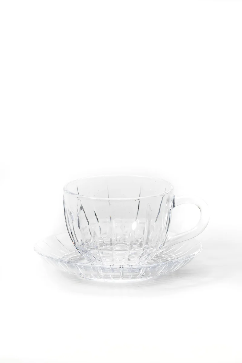 Deli Kristall Kaffee-Set für 6 Personen