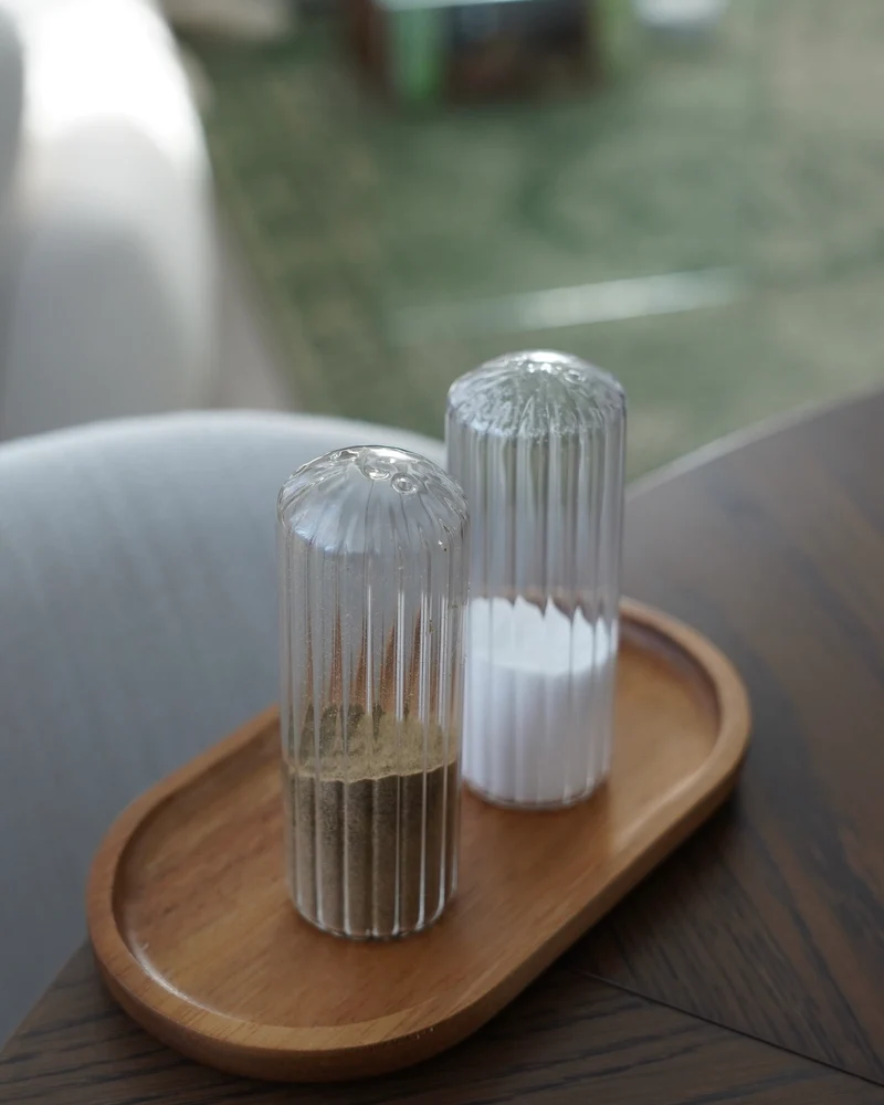 Stripe Salz & Pfefferstreuer 2er Set Groß