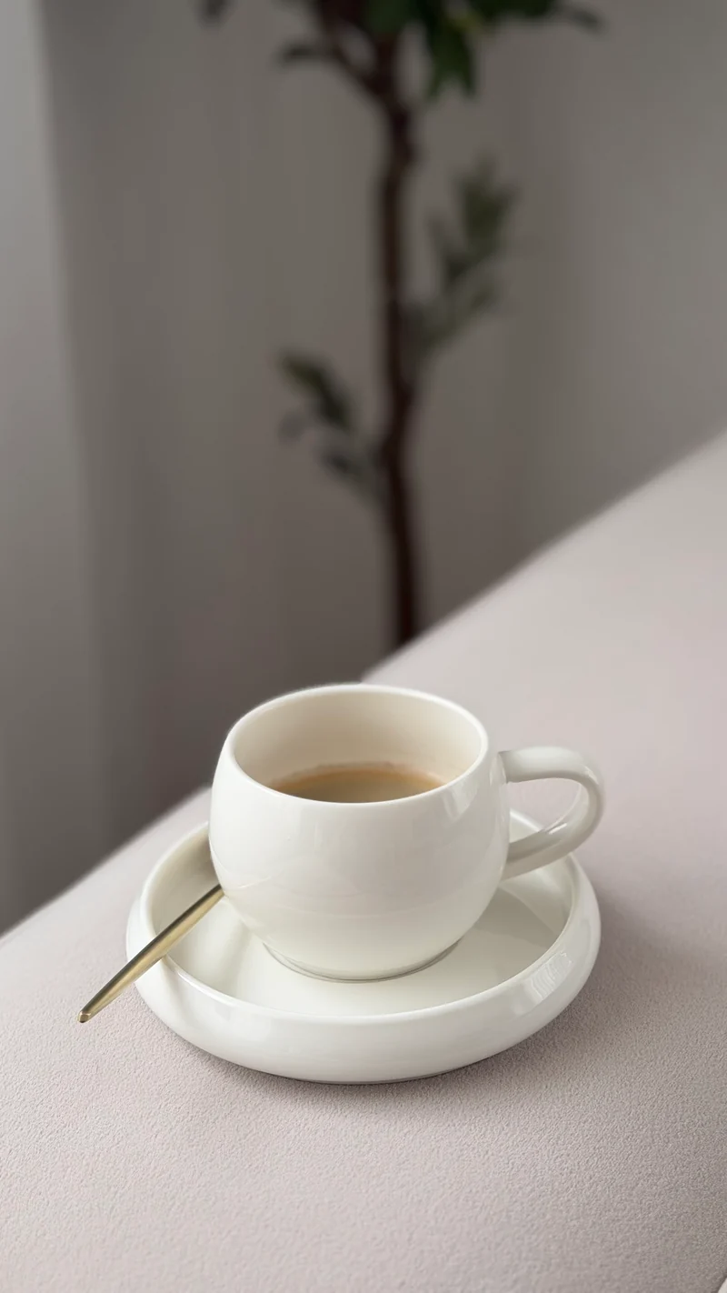 Chubby Kaffee Tassen Set für 6 Personen