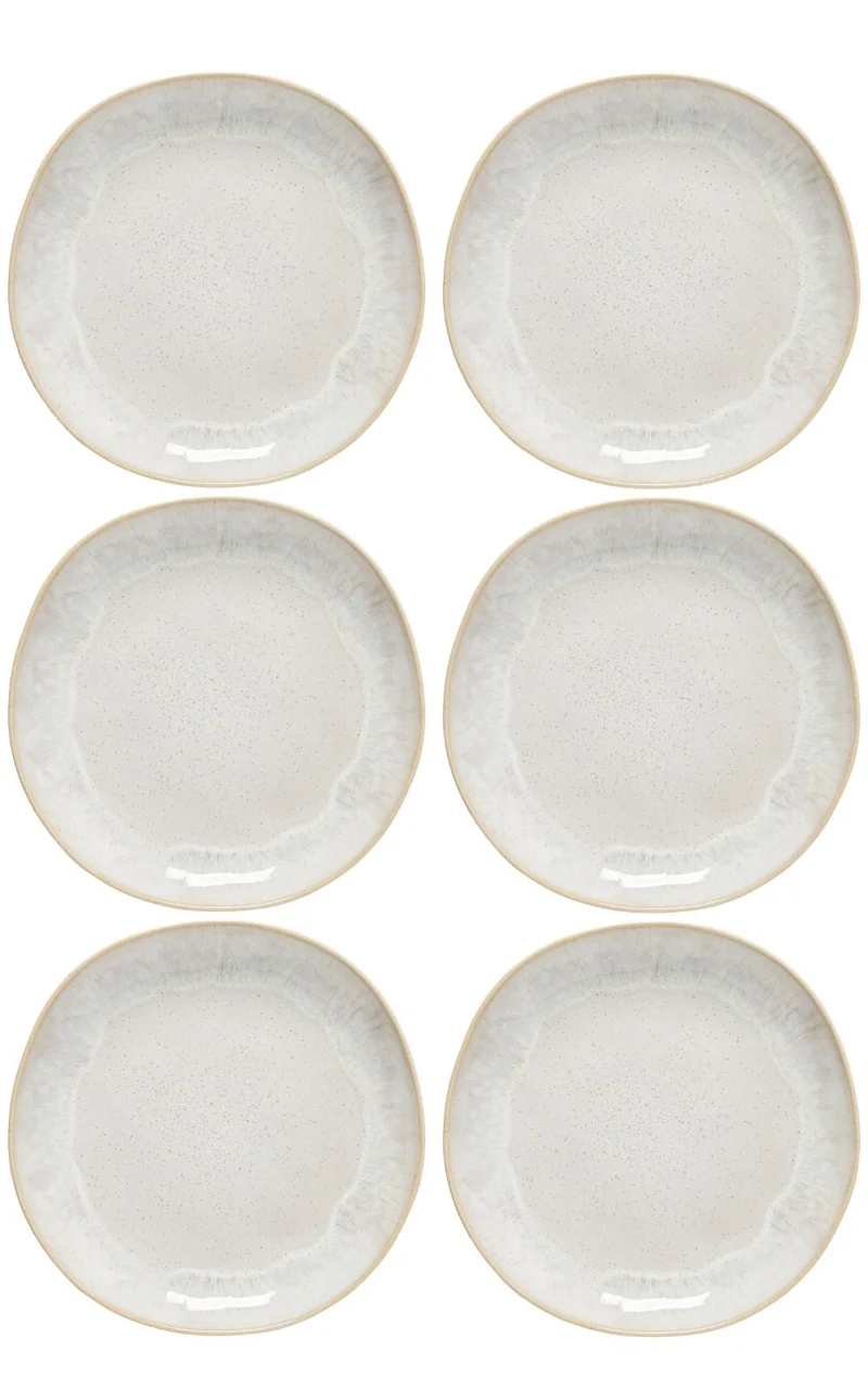Costa Nova Dinerplatten Casafina Eivissa Sand Beige ø 28 cm - 6 Stück