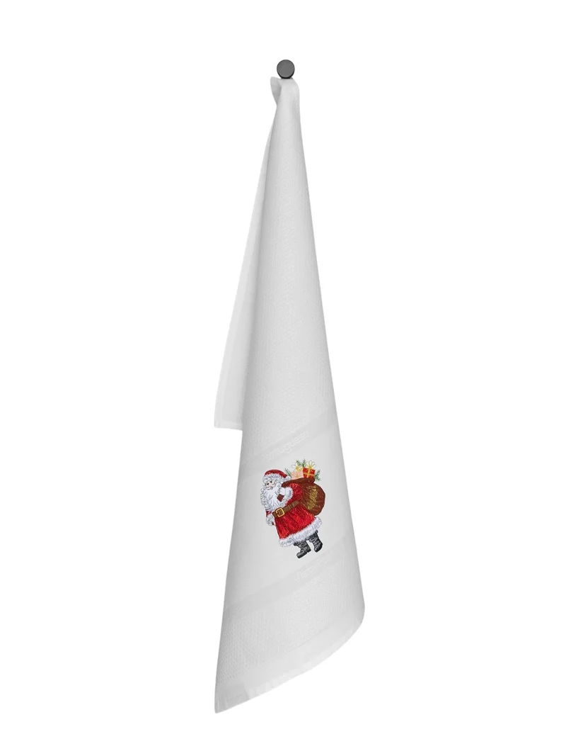 Vista Portuguese Geschirrtuch Santa Claus weiß 50x70cm