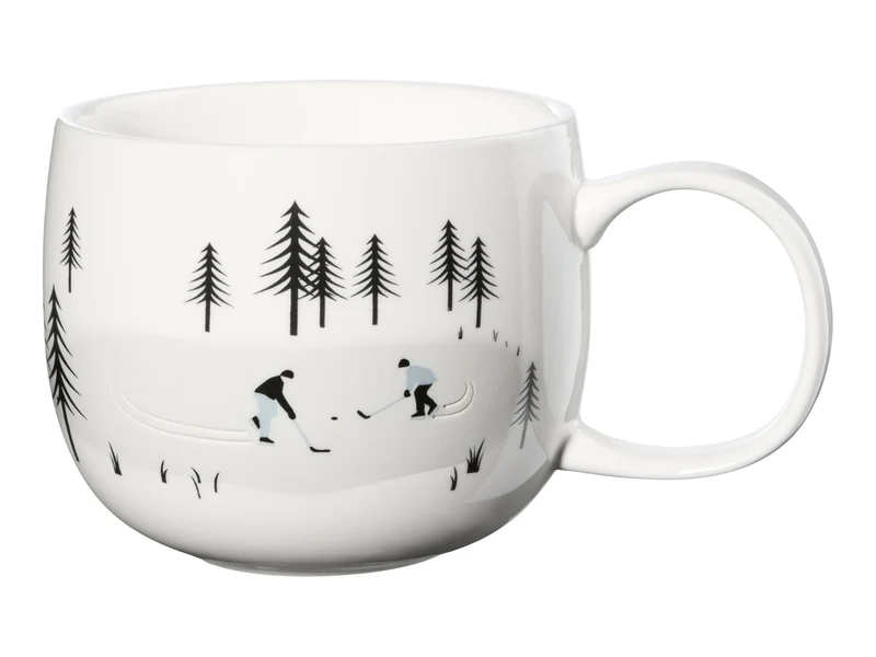 ASA Selection joy snow tracks Henkelbecher ice hockey 0,4l