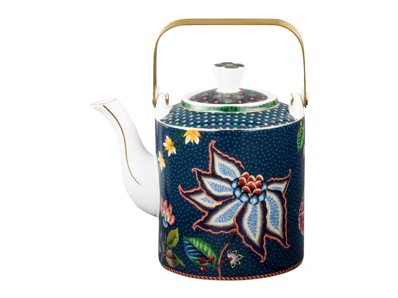 PIP STUDIO Berry Blues Oriental Geschenkset Teekanne blau 1l