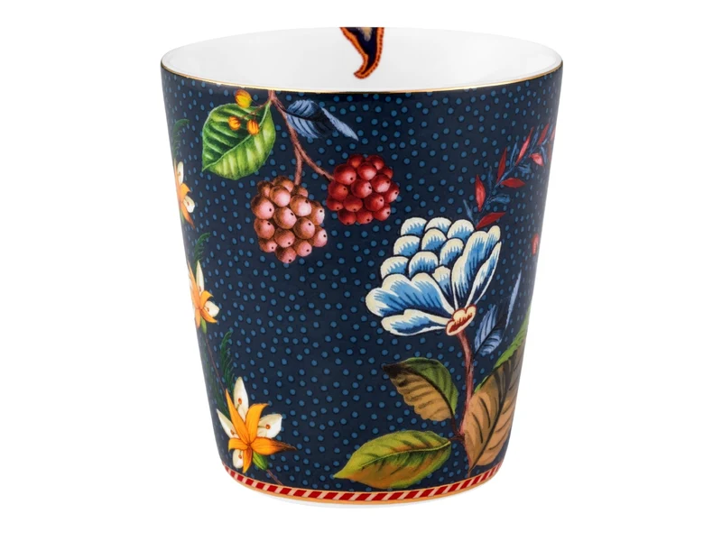 PIP STUDIO Berry Blues Oriental Geschenkset Becher ohne Henkel blau 0,29l 4tlg