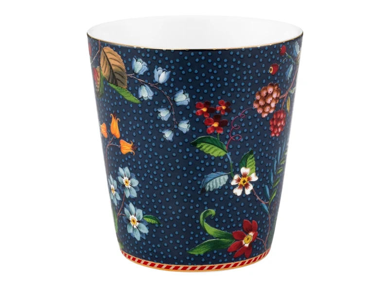 PIP STUDIO Berry Blues Oriental Geschenkset Becher ohne Henkel blau 0,29l 4tlg