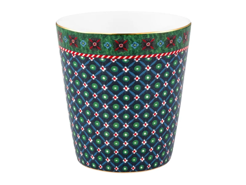PIP STUDIO Berry Blues Oriental Geschenkset Becher ohne Henkel blau 0,29l 4tlg