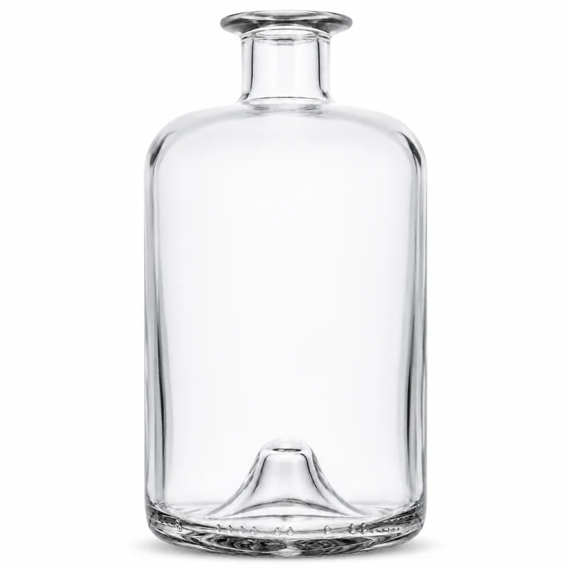 Apothekerflasche 0,5 l Weiß Tellerrandmündung