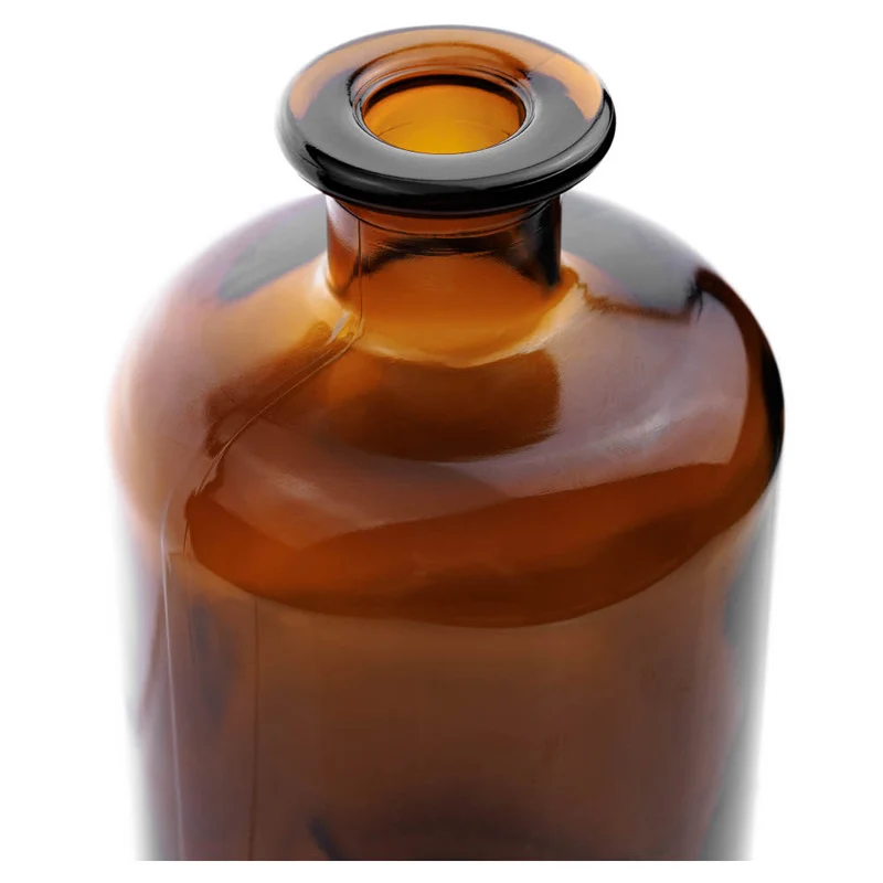 Apothekerflasche 0,5 l Antik Tellerrandmündung