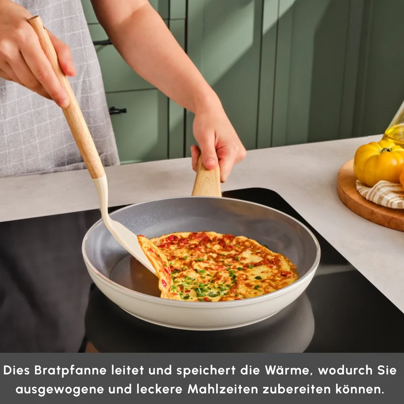 Karaca Swiss Crystal Induktions Pan Cremig, 30 Cm