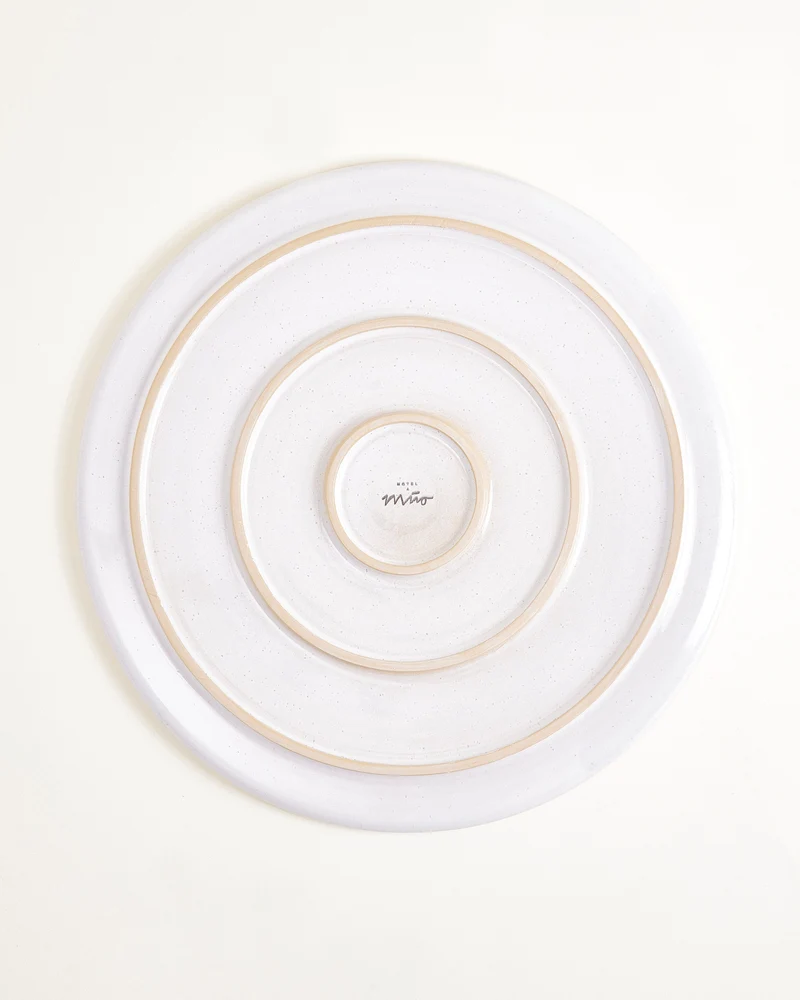 Areia Pizzateller rosé 4er-Set