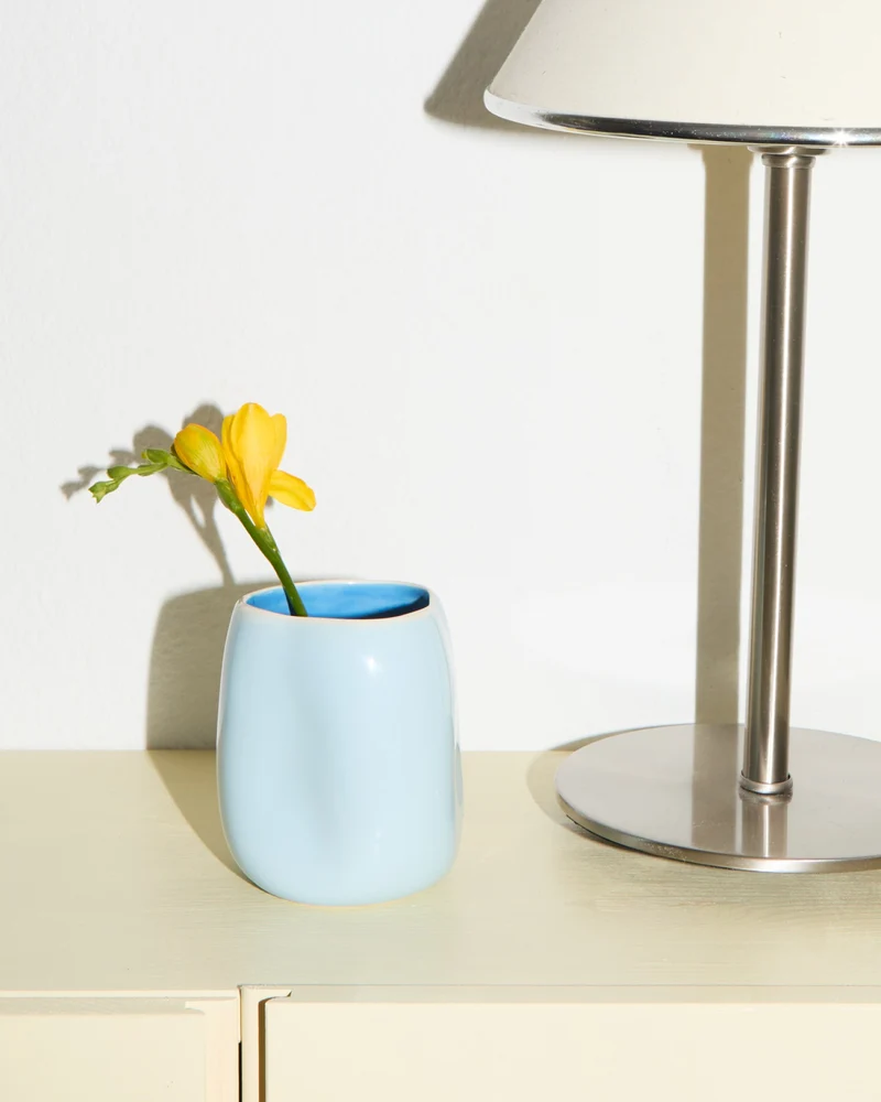 João Vase S hellblau blau
