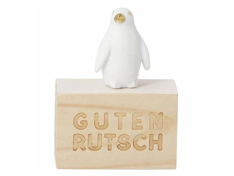 räder Glückskästchen Guten Rutsch weiß 7,5cm