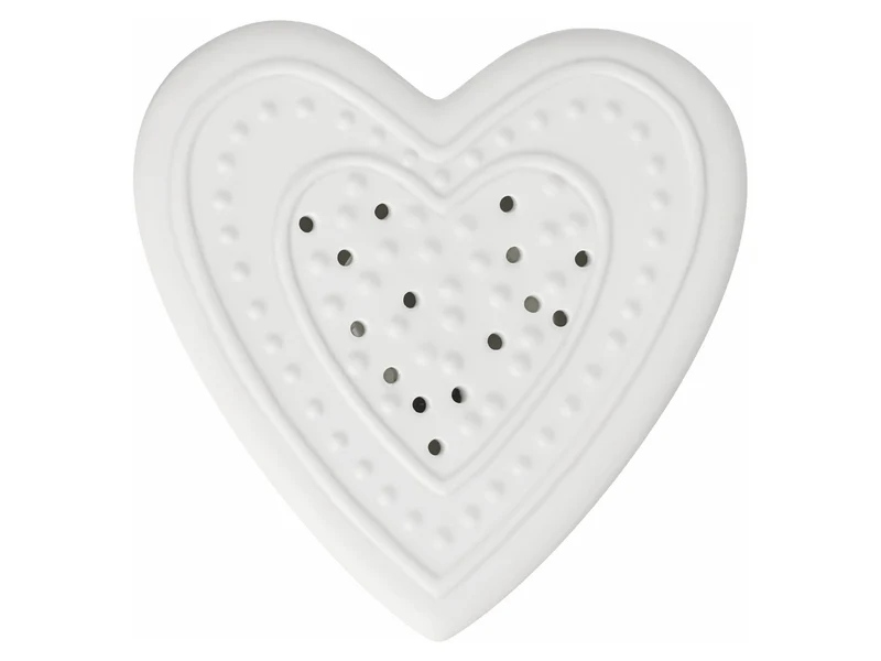 räder LED Lebkuchen Herz weiß 3,3cm