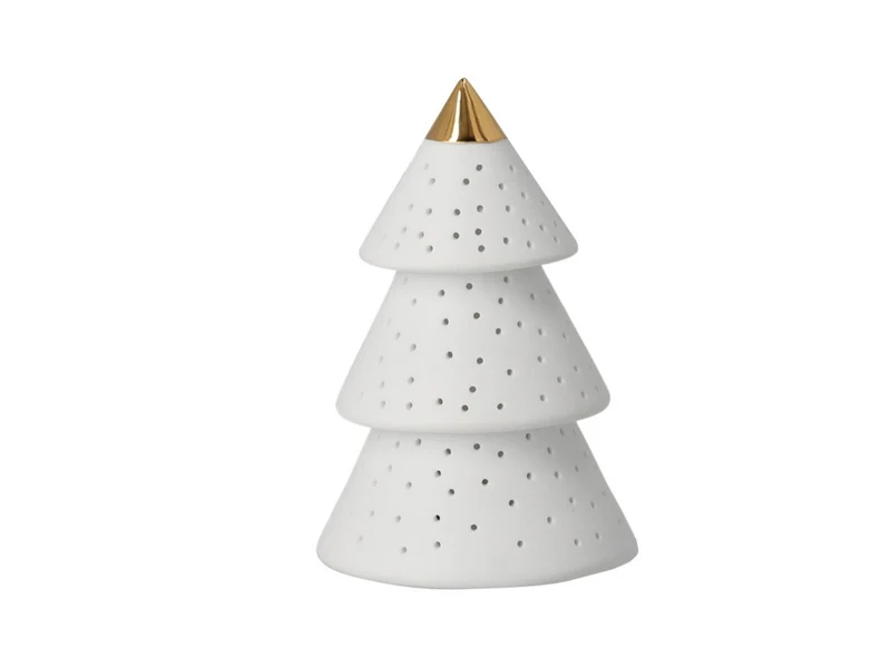 räder LED Weihnachtslicht Tanne weiß 9cm