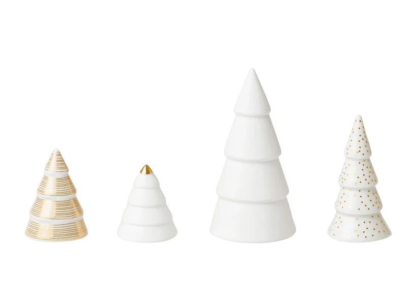 räder Tannen weiß Set4