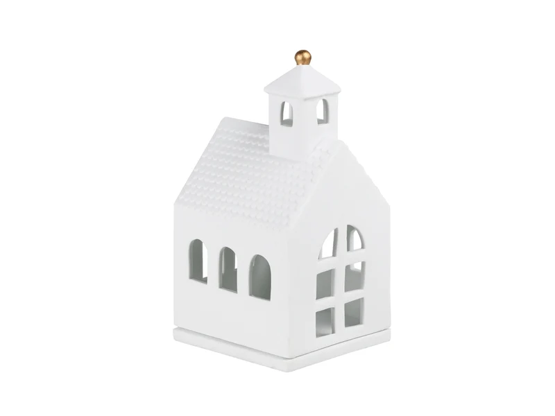 räder Lichthaus Kapelle klein weiß 14cm