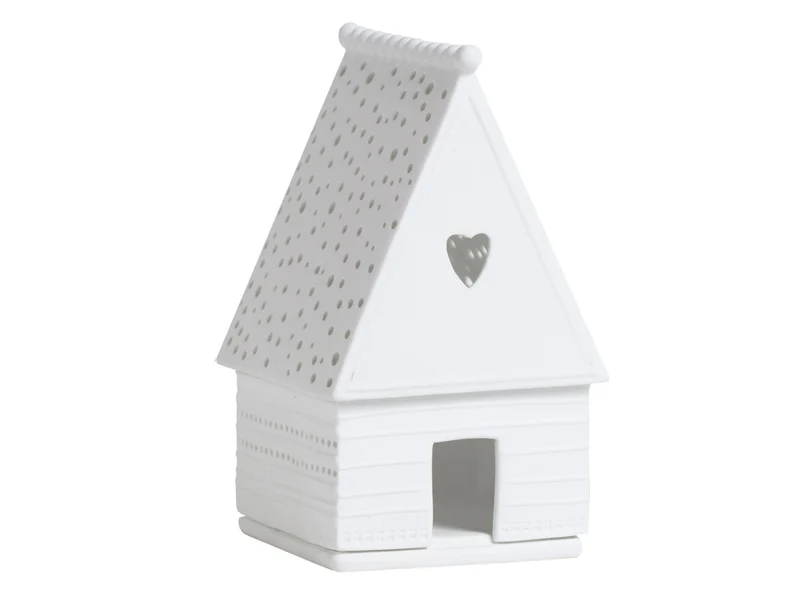 räder Lichthaus Lebhaus Herz weiß 13,5cm