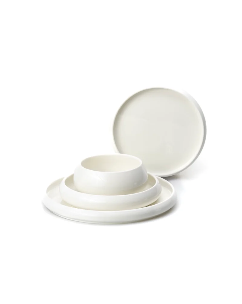 Chubby White Teller-Set 24-teilig