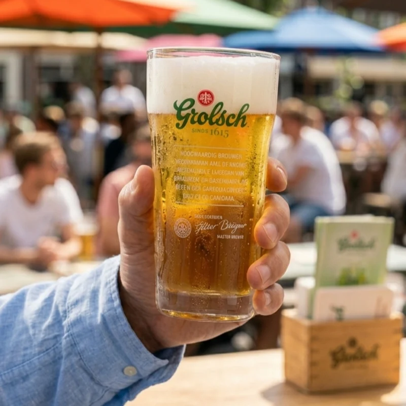Grolsch Biergläser Craft - 250 ml - 6 Stück