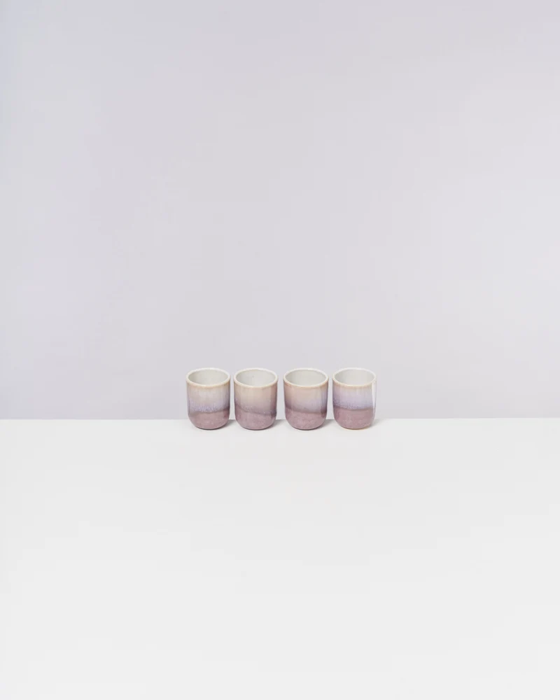 Copa Alto Espressobecher flieder 4er-Set