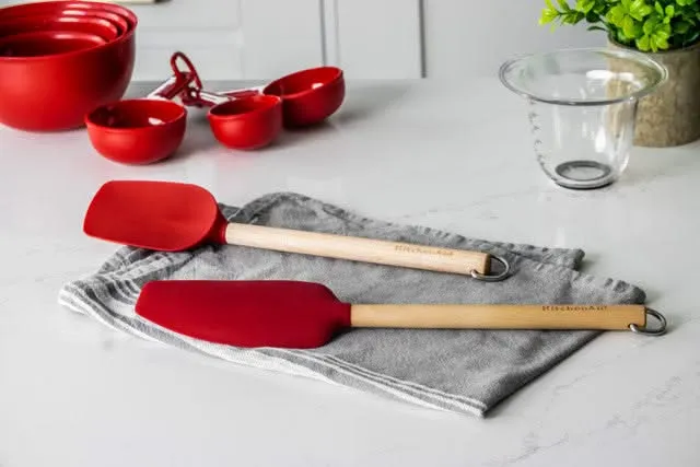 KitchenAid Spatel Core Kaiserrot Birkenholz 35 cm - Pfannenwender Antihaft