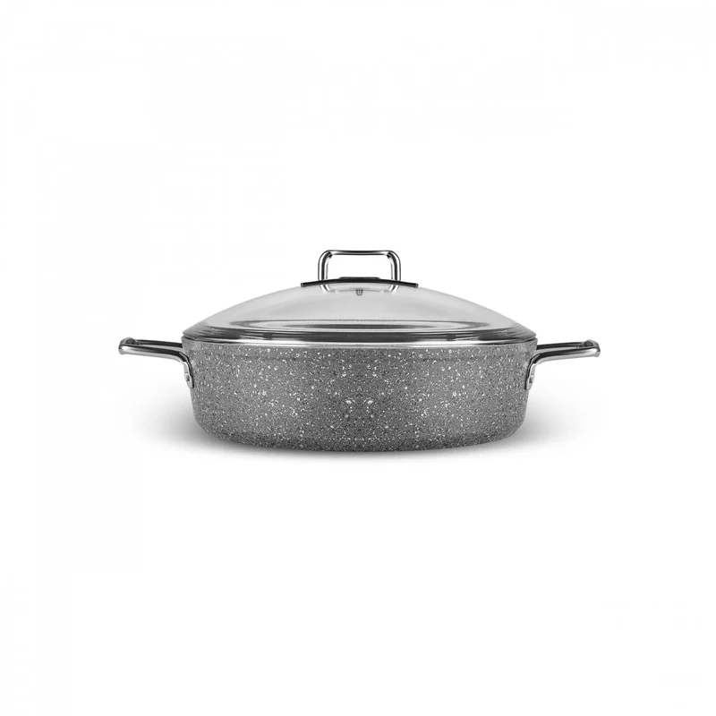 Karaca Salvodor Biogranit Flacher Topf, 26 cm