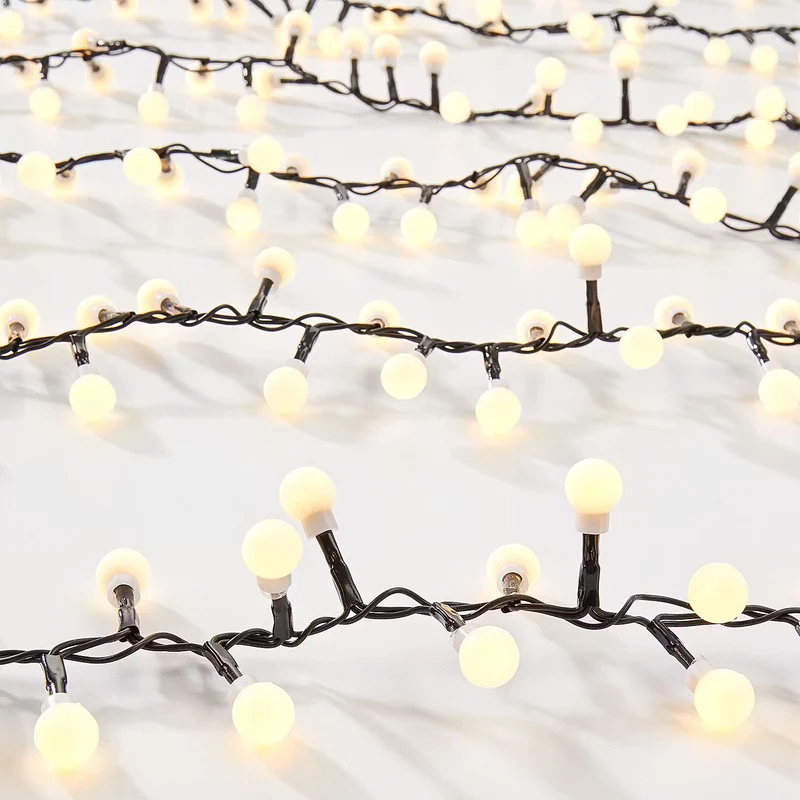 WHITE BULBS LED-Lichterkette