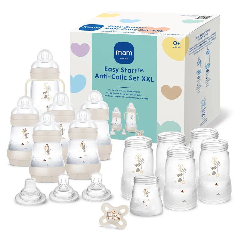MAM Erstlings Babyflaschen Geschenkset Easy Start XXL
