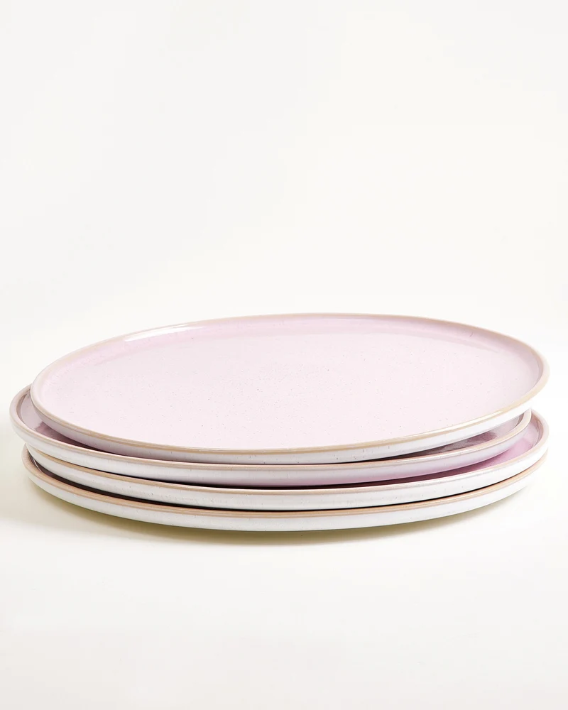 Areia Pizzateller rosé 4er-Set