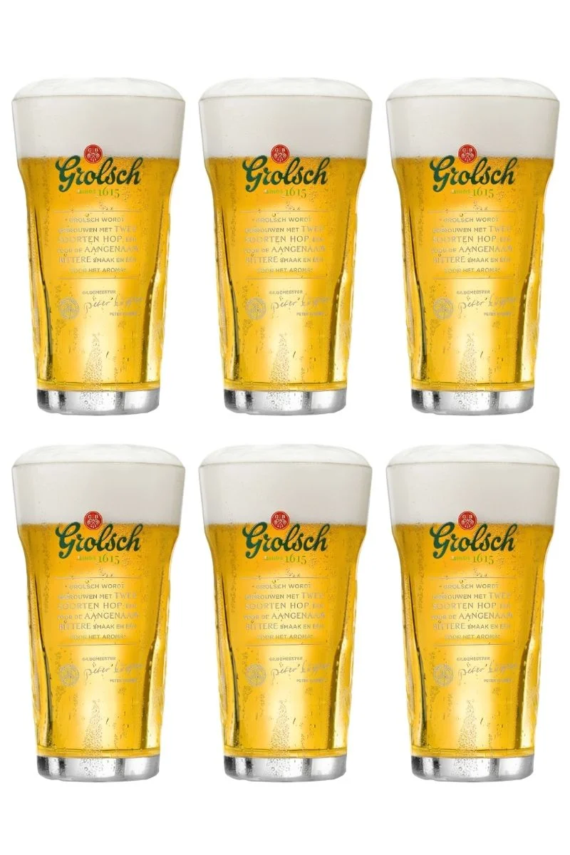 Grolsch Biergläser Craft - 250 ml - 6 Stück