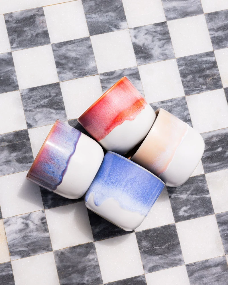 Coimbra Becher klein cornflower