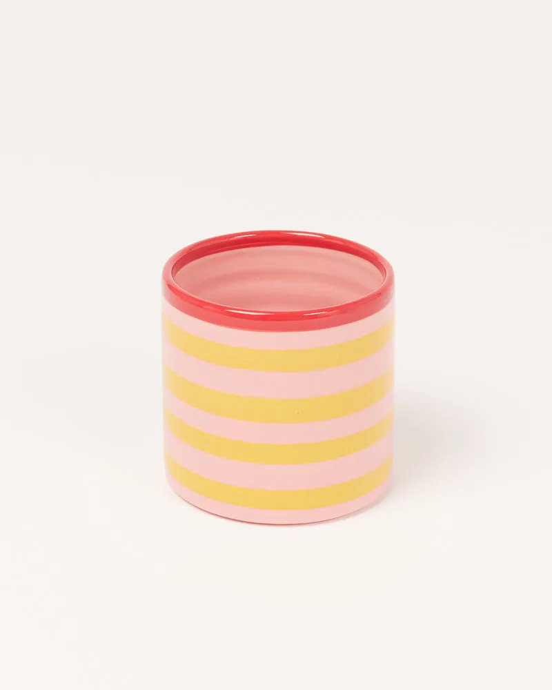 Miio Miini Geschirr-Set rosa rot 3-teilig