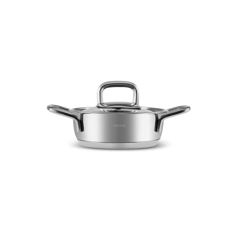 Karaca Sakura PowerSteel 316+ Stahl 13 Teile Kochtopfset