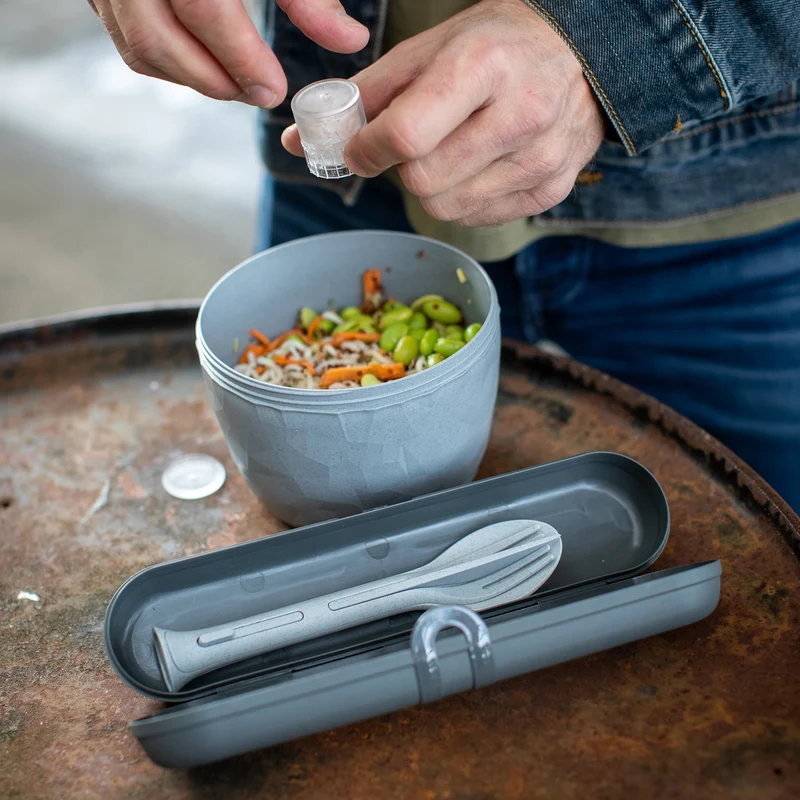 Besteck Etui m. Besteck KLIKK POCKET READY 3-teilig