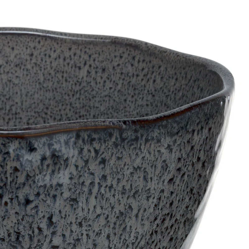 Keramikschale MATERA 15 cm anthrazit 6er-Set