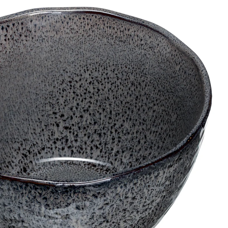 Keramikschale MATERA 15 cm anthrazit 6er-Set