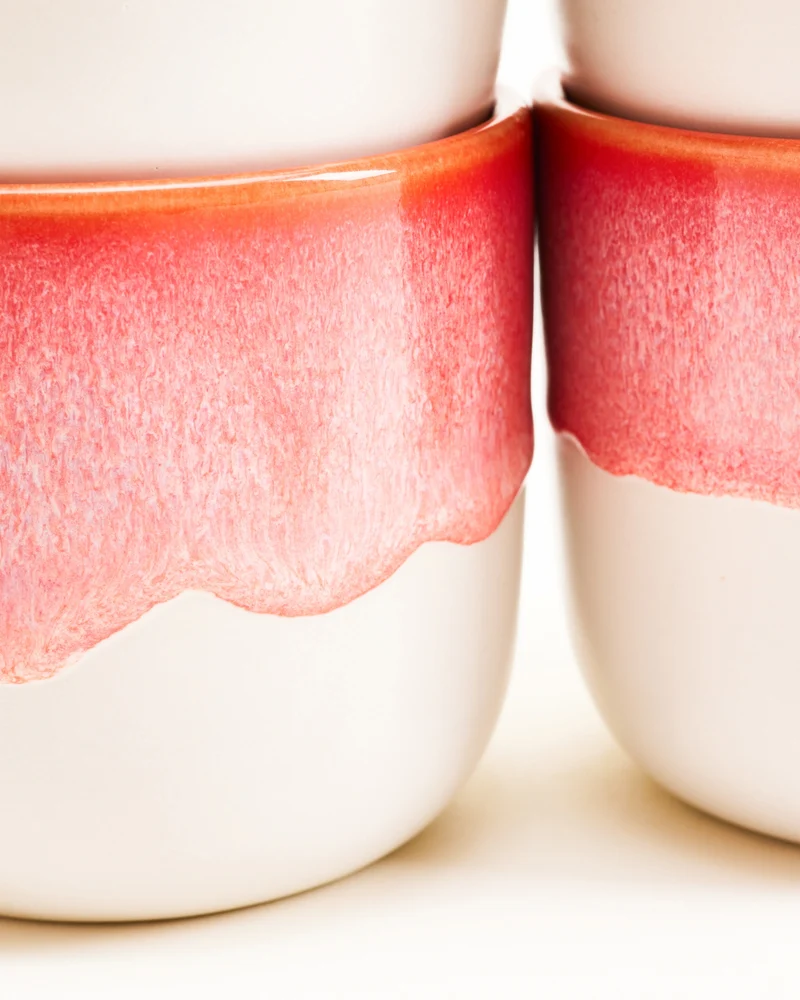 Coimbra Becher klein pink 6er-Set