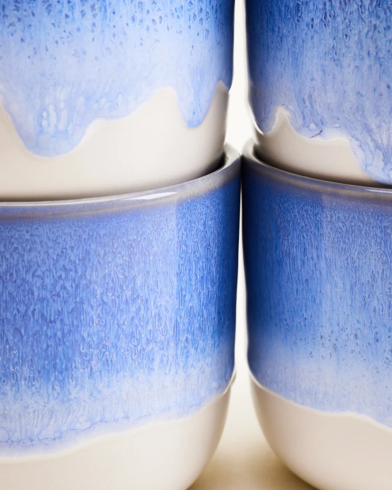 Coimbra Becher klein cornflower 4er-Set