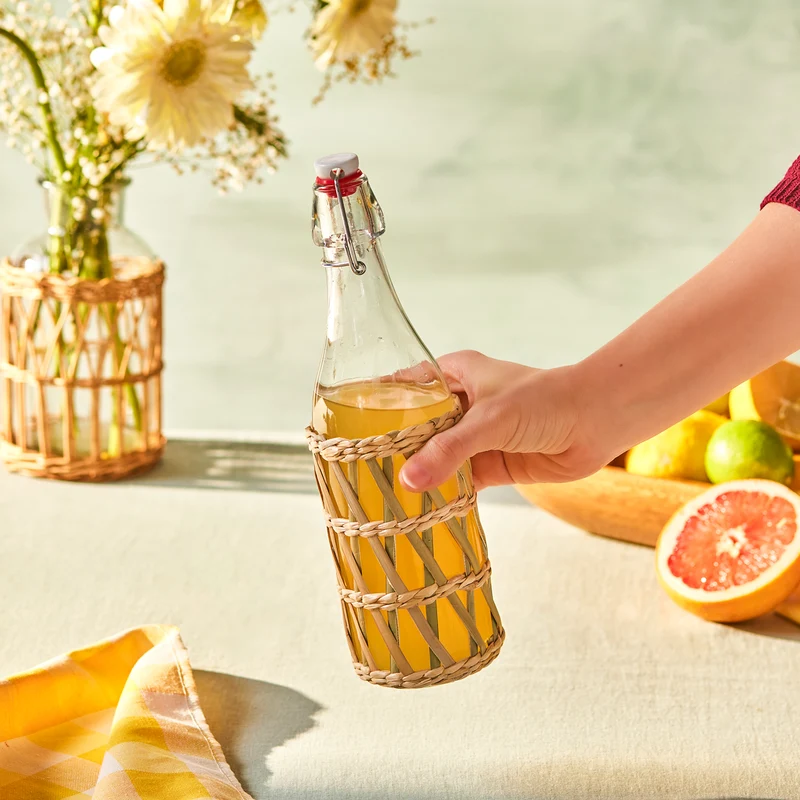 Karaca Waven Glasflasche, 783 ml