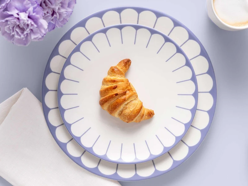 Villeroy & Boch Fleur bleu Frühstücks/Dessertteller 21cm Set6