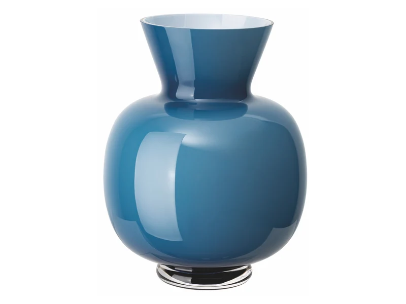 Rosenthal Anna Lightblue Glass Vase 24cm