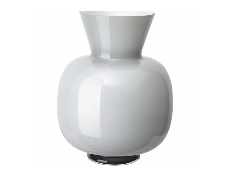 Rosenthal Anna Lightgrey Glass Vase 34cm