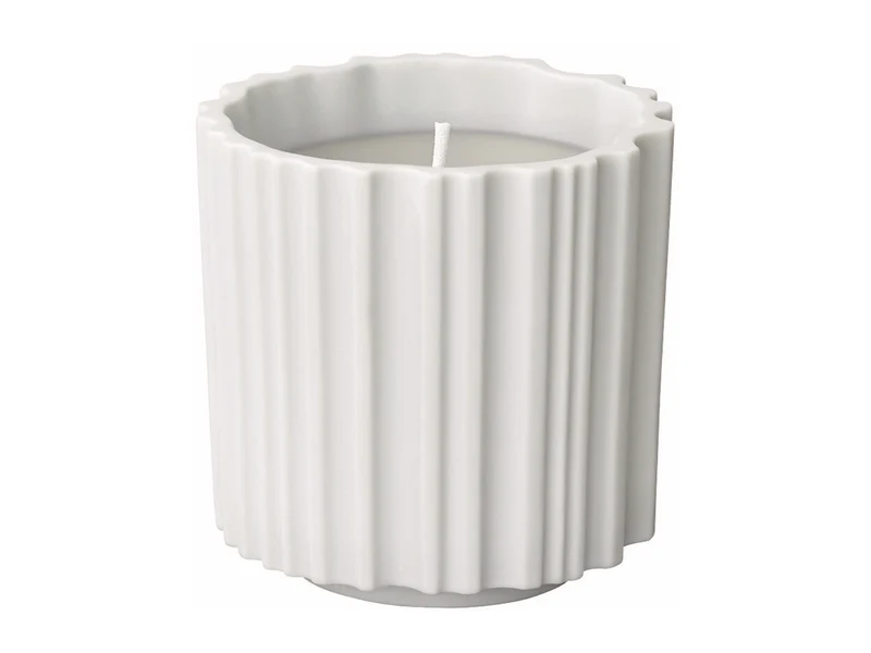 Rosenthal Ura Duftkerze weiß 8,4cm 1tlg